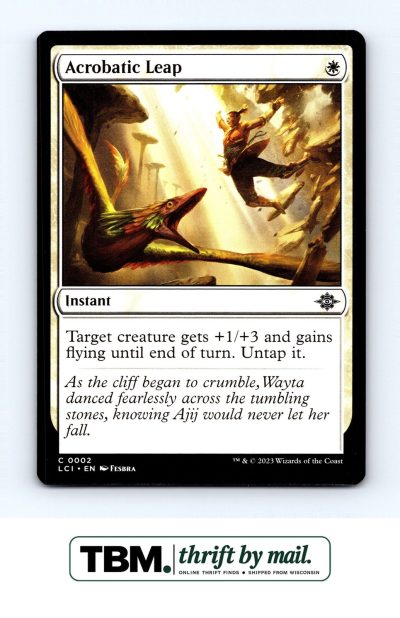 2023 Magic the Gathering The Lost Caverns of Ixalan #2 Acrobatic Leap