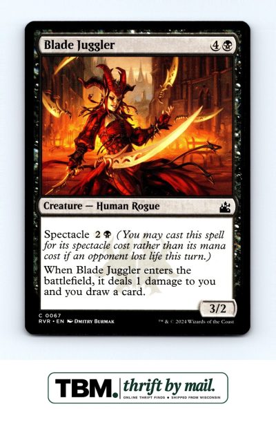 2024 Magic the Gathering Ravnica Remastered #67 Blade Juggler