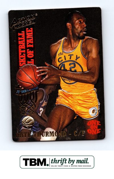 1993 Topps Action Packed Hall of Fame #10 Nate Thurmond San Francisco Warriors