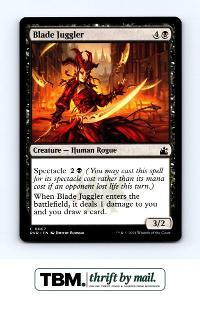 2024 Magic the Gathering Ravnica Remastered #67 Blade Juggler
