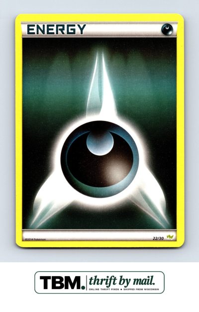 2011 Pokemon BW Trainer Kit: Excadrill & Zoroark #22/30 Darkness Energy (#22)