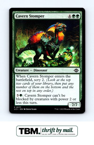 2023 Magic the Gathering The Lost Caverns of Ixalan #177 Cavern Stomper