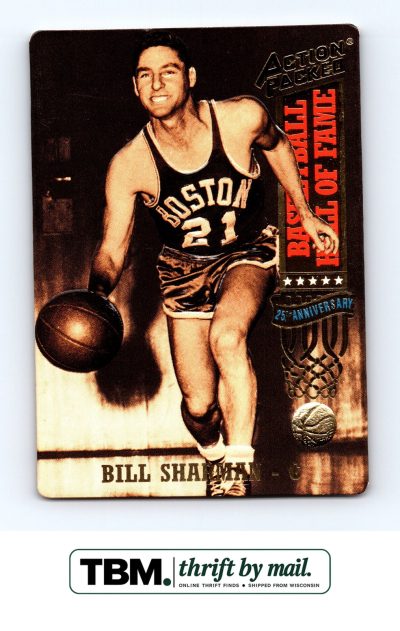 1993 Topps Action Packed Hall of Fame #27 Bill Sharman Boston Celtics