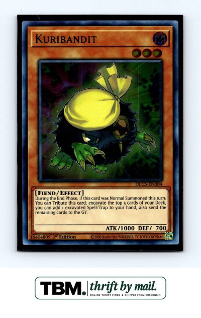 2020 Yugioh #DLCS-EN004 Kuribandit Foil