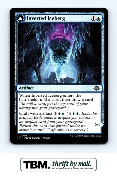2023 Magic the Gathering The Lost Caverns of Ixalan #60 Inverted Iceberg