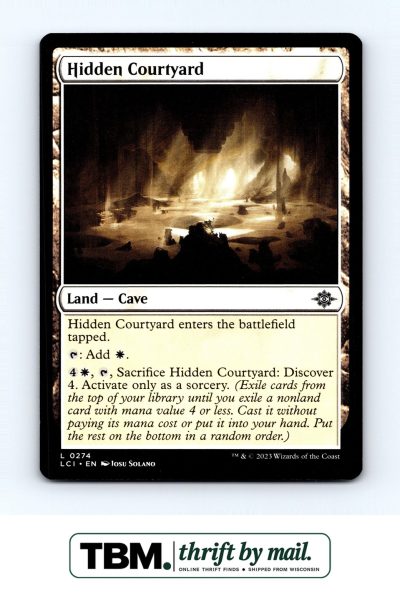2023 Magic the Gathering The Lost Caverns of Ixalan #274 Hidden Courtyard