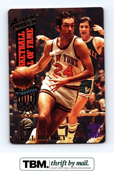 1993 Topps Action Packed Hall of Fame #7 Bill Bradley New York Knicks