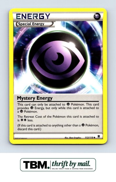 2014 Pokemon XY - Phantom Forces #112/119 Mystery Energy