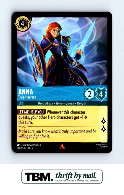 2025 Disney Lorcana Fabled #137/204 Anna