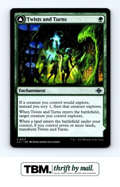 2023 Magic the Gathering The Lost Caverns of Ixalan #217 Twists and Turns