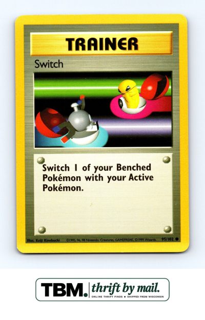 1999 Pokemon Base Set #095/102 Switch