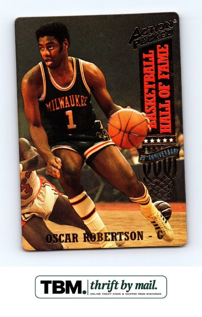1993 Topps Action Packed Hall of Fame #40 Oscar Robertson Milwaukee Bucks