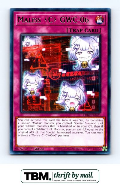 2024 Yugioh #CRBR-EN023 Maliss C GWC-06