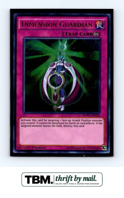2016 Yugioh #MVP1-EN024 Dimension Guardian Foil