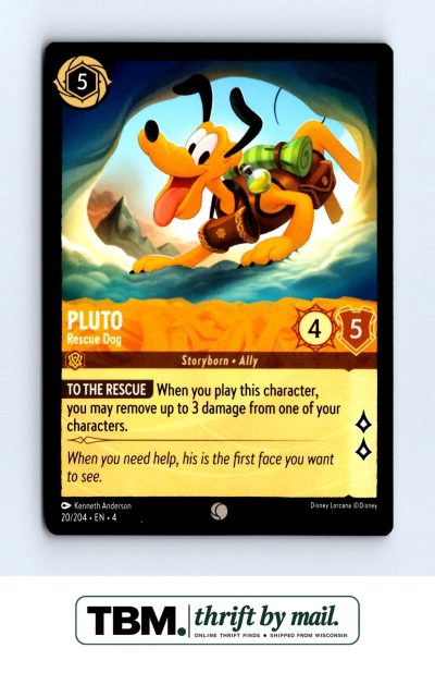 2024 Disney Lorcana Ursula's Return #20/204 Pluto