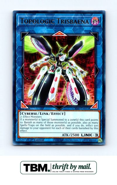 2024 Yugioh #CRBR-EN051 Topologic Trisbaena