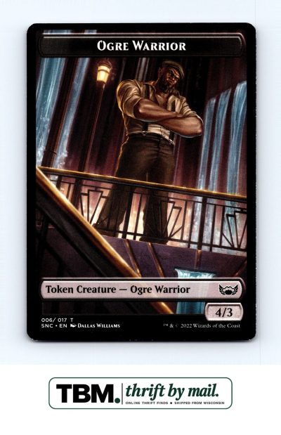 2022 Magic the Gathering Streets of New Capenna #6 Ogre Warrior Token