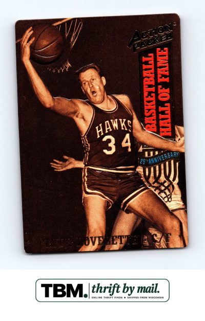 1993 Topps Action Packed Hall of Fame #30 Clyde Lovellette St. Louis Hawks