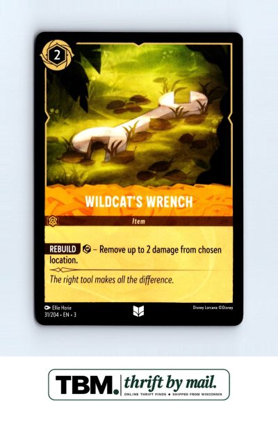 2024 Disney Lorcana Into the Inklands #31/204 Wildcat's Wrench