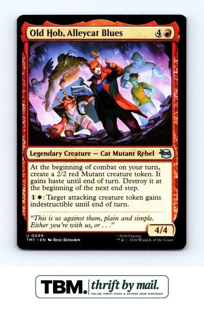 2026 Magic the Gathering Teenage Mutant Ninja Turtles #99 Old Hob, Alleycat