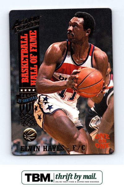 1993 Topps Action Packed Hall of Fame #9 Elvin Hayes Washington Bullets