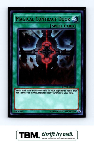 2016 Yugioh #MVP1-EN020 Magical Contract Door Foil
