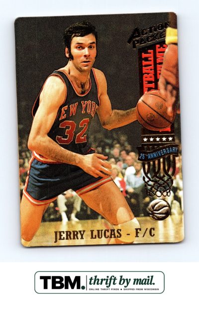 1993 Topps Action Packed Hall of Fame #38 Jerry Lucas New York Knicks