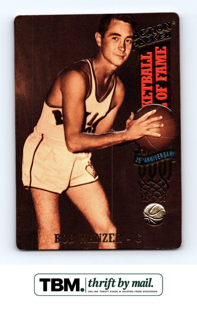 1993 Topps Action Packed Hall of Fame #24 Bob Wanzer Rochester Royals