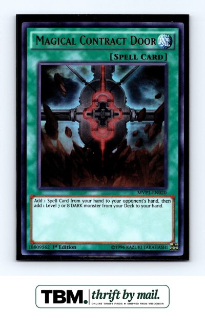 2016 Yugioh #MVP1-EN020 Magical Contract Door Foil