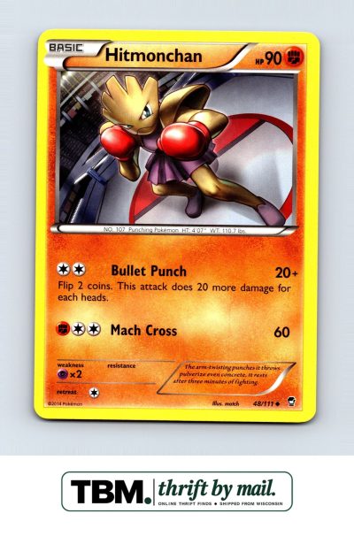 2014 Pokemon XY - Furious Fists #48/111 Hitmonchan