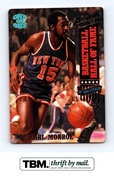 1993 Topps Action Packed Hall of Fame #4 Earl Monroe New York Knicks