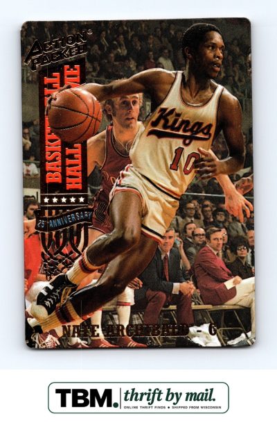 1993 Topps Action Packed Hall of Fame #26 Nate Archibald Kansas City Kings