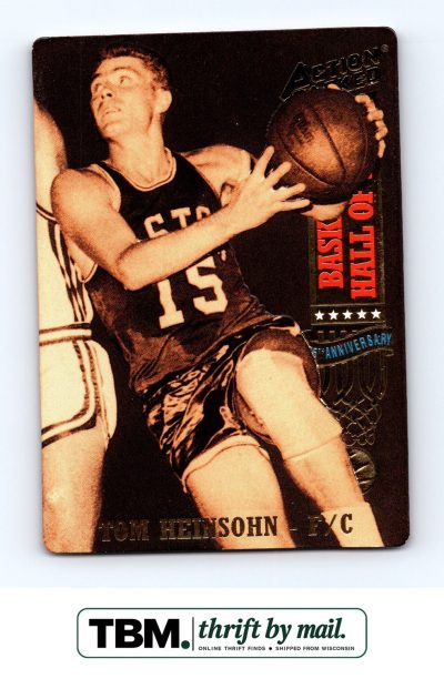 1993 Topps Action Packed Hall of Fame #29 Tom Heinsohn Boston Celtics