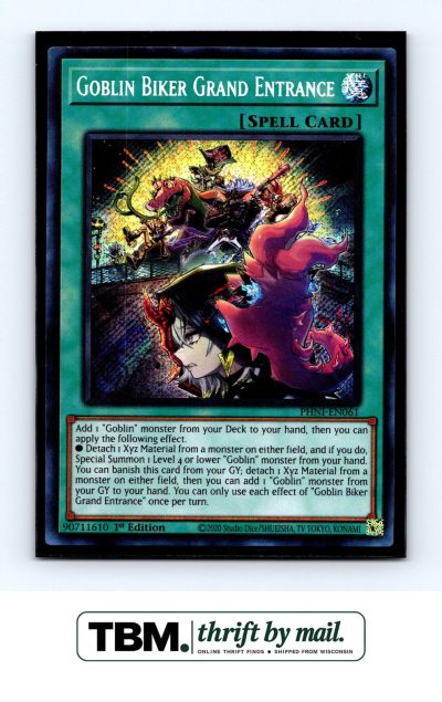 2024 Yugioh #PHNI-EN061 Goblin Biker Grand Entrance Foil