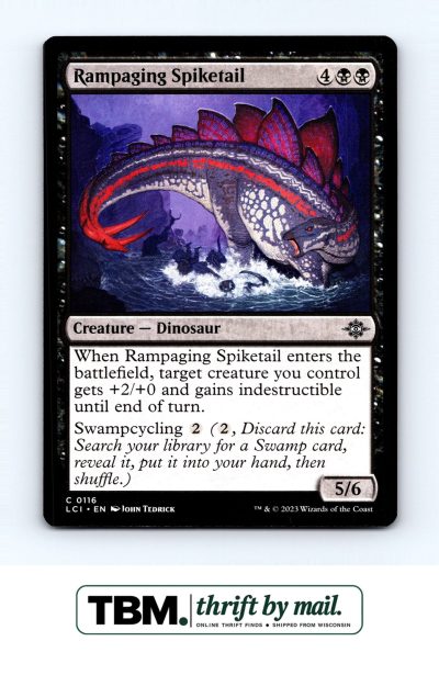 2023 Magic the Gathering The Lost Caverns of Ixalan #116 Rampaging Spiketail