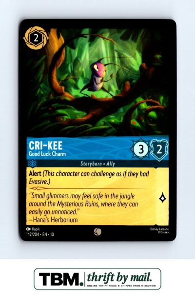 2025 Disney Lorcana Whispers in the Well #142/204 Cri-Kee
