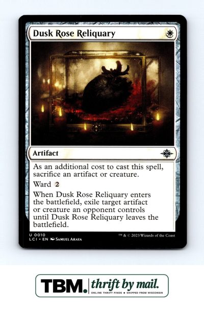 2023 Magic the Gathering The Lost Caverns of Ixalan #10 Dusk Rose Reliquary