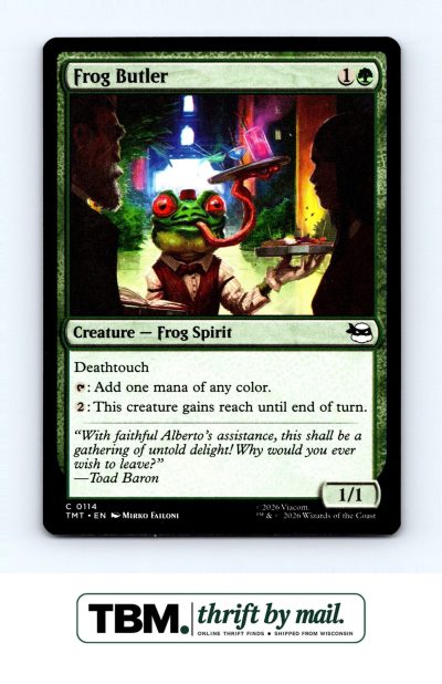 2026 Magic the Gathering Teenage Mutant Ninja Turtles #114 Frog Butler