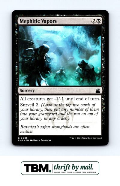 2024 Magic the Gathering Ravnica Remastered #85 Mephitic Vapors