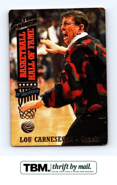 1993 Topps Action Packed Hall of Fame #14 Lou Carnesecca New York Nets