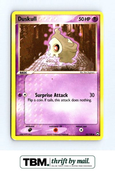 2007 Pokemon Power Keepers #50/108 Duskull