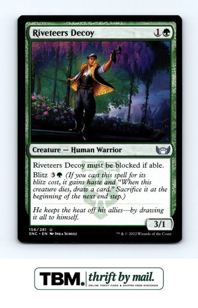 2022 Magic the Gathering Streets of New Capenna #156 Riveteers Decoy