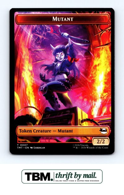 2026 Magic the Gathering Teenage Mutant Ninja Turtles #7 // 9 Mutant // Token
