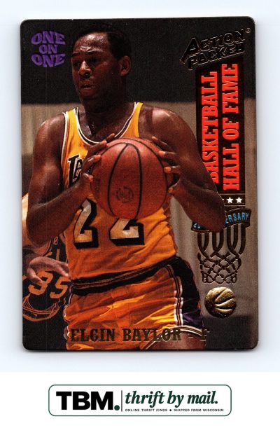 1993 Topps Action Packed Hall of Fame #8 Elgin Baylor Los Angeles Lakers
