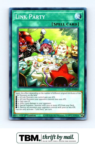 2021 Yugioh #MP21-EN042 Link Party