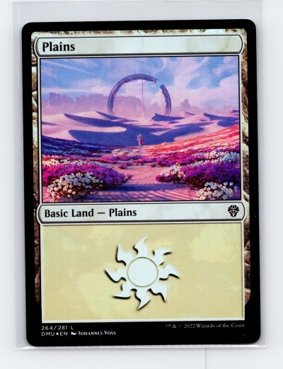 Dominaria United #264 Plains Foil Basic Land