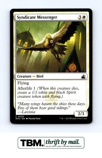 2024 Magic the Gathering Ravnica Remastered #29 Syndicate Messenger