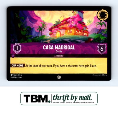 2024 Disney Lorcana Ursula's Return #67/204 Casa Madrigal