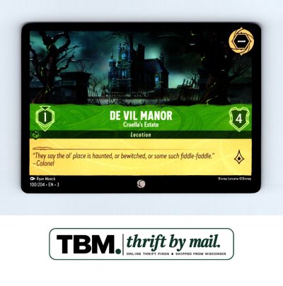 2024 Disney Lorcana Into the Inklands #100/204 De Vil Manor