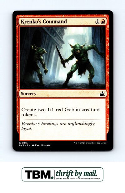 2024 Magic the Gathering Ravnica Remastered #115 Krenko's Command